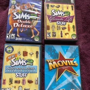 Sims 2 Pc games add-on bundle (4 games included)